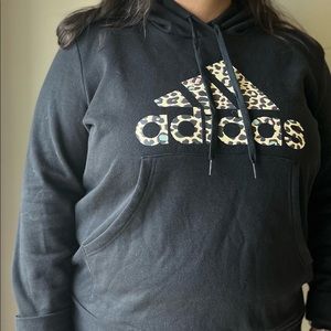 Adidas Cheetah Print Hoodie